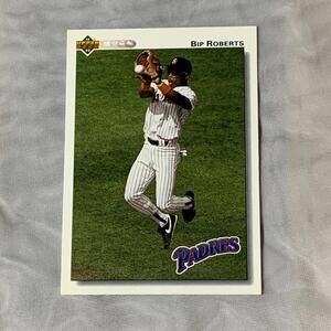 1991 Upper Deck Bip Roberts Padres Baseball Card #141